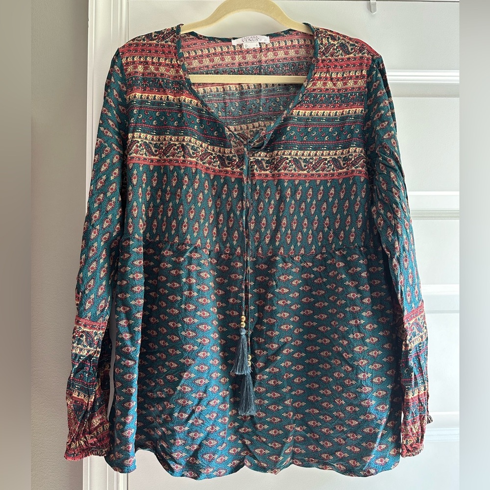 Lescana VENUS Longsleeve BoHo shirt Size L